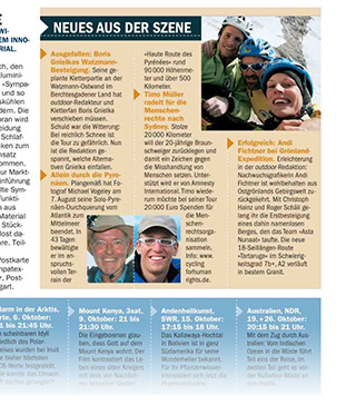Outdoor Magazin berichtet über Grönland-Expedition