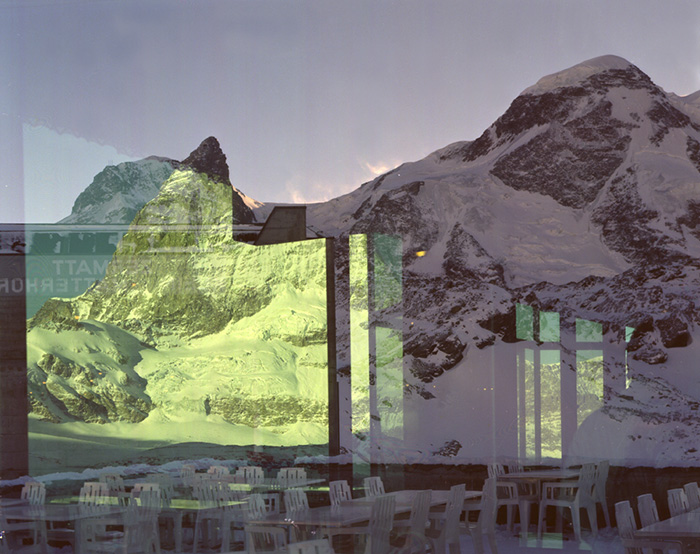 Fotoprojekt Spiegelungen - Bergwelt im Spielgel, Kleinmatterhorn, Matterhorn und Monte Rosa